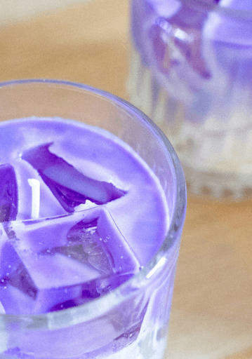 Bougie Ube Latte - Rose Sauvage – Image 3